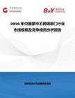 2026年中國豪華不銹鋼單門行業市場規模及競爭格局分析報告