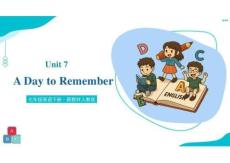 Unit+7+A+Day+to+Remember（复习课件）英语新教材人教版七年级下册