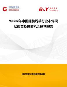 2026年中國服裝線帶行業(yè)市場現(xiàn)狀調(diào)查及投資機會研判報告