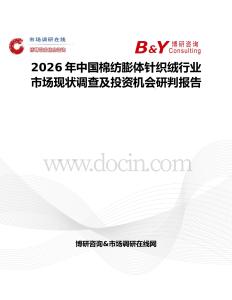 2026年中國棉紡膨體針織絨行業市場現狀調查及投資機會研判報告