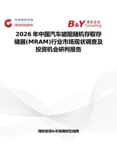 2026年中国汽车磁阻随机存取存储器(MRAM)行业市场现状调查及投资机会研判报告