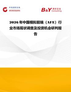 2026年中国模拟前端（AFE）行业市场现状调查及投资机会研判报告