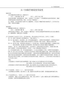 艾禮安AL-730報警主機鍵盤操作說明