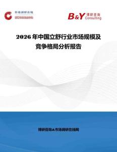 2026年中国立舒行业市场规模及竞争格局分析报告