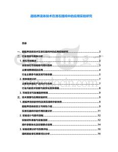超臨界流體技術(shù)在滑石提純中的應(yīng)用實(shí)驗(yàn)研究
