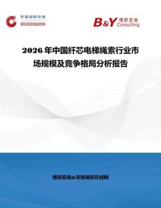 2026年中國(guó)纖芯電梯繩索行業(yè)市場(chǎng)規(guī)模及競(jìng)爭(zhēng)格局分析報(bào)告