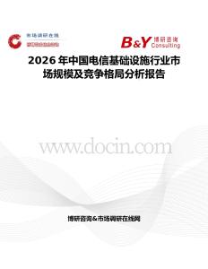 2026年中國電信基礎(chǔ)設(shè)施行業(yè)市場規(guī)模及競爭格局分析報告