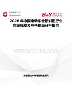 2026年中国电动车全铝刹把行业市场规模及竞争格局分析报告