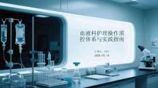 血液科護理操作質控體系與實踐指南