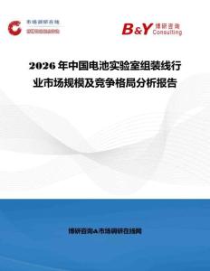 2026年中國(guó)電池實(shí)驗(yàn)室組裝線行業(yè)市場(chǎng)規(guī)模及競(jìng)爭(zhēng)格局分析報(bào)告