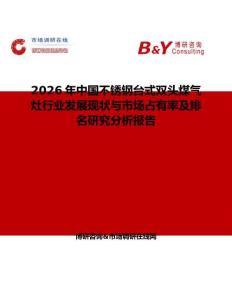 2026年中國不銹鋼臺式雙頭煤氣灶行業發展現狀與市場占有率及排名研究分析報告