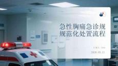 急性胸痛急診規(guī)范化處置流程