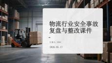 物流行业安全事故复盘与整改课件
