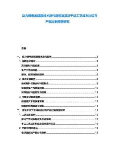 動力鋰電池隔膜技術迭代趨勢及濕法干法工藝成本比較與產(chǎn)能過剩預警研究