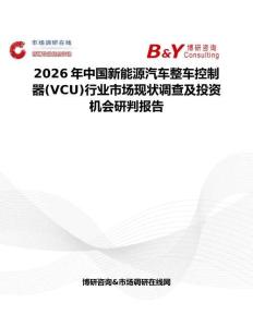 2026年中國新能源汽車整車控制器(VCU)行業(yè)市場現(xiàn)狀調(diào)查及投資機會研判報告
