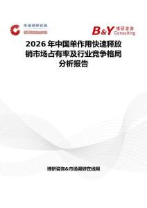 2026年中國單作用快速釋放銷市場占有率及行業(yè)競爭格局分析報告