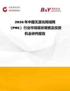 2026年中国无源光局域网（POL）行业市场现状调查及投资机会研判报告