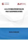 2026年中國化學(xué)軟管市場占有率及行業(yè)競爭格局分析報告