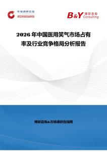 2026年中国医用笑气市场占有率及行业竞争格局分析报告