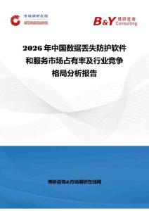 2026年中國數(shù)據(jù)丟失防護(hù)軟件和服務(wù)市場占有率及行業(yè)競爭格局分析報告