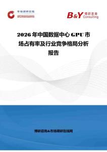 2026年中國數(shù)據(jù)中心GPU市場占有率及行業(yè)競爭格局分析報告