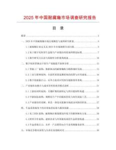 2025年中国耐腐釉市场调查研究报告