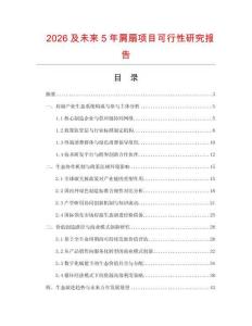 2026及未來5年肩扇項目可行性研究報告