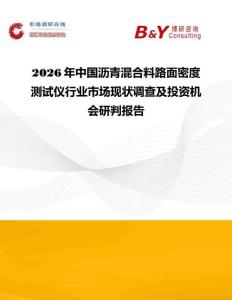 2026年中國瀝青混合料路面密度測試儀行業(yè)市場現(xiàn)狀調(diào)查及投資機會研判報告