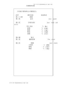 小學精通英語五年級下冊英語全冊教案