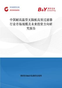 中國耐高溫型無隔板高效過濾器行業市場規模及未來投資方向研究報告