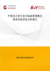 中國亞力希行業市場前景預測及投資價值評估分析報告