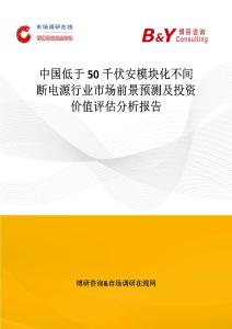 中國低于50千伏安模塊化不間斷電源行業市場前景預測及投資價值評估分析報告