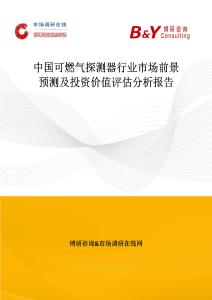 中國可燃氣探測器行業市場前景預測及投資價值評估分析報告