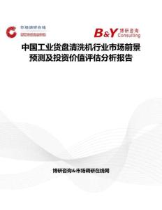 中國工業貨盤清洗機行業市場前景預測及投資價值評估分析報告