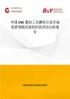 中国CNC数控工具磨床行业市场前景预测及投资价值评估分析报告
