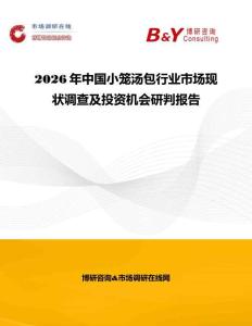 2026年中國小籠湯包行業市場現狀調查及投資機會研判報告
