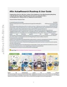 AI 自動研究：路線圖與用戶指南
