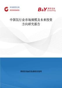 中國氙行業市場規模及未來投資方向研究報告