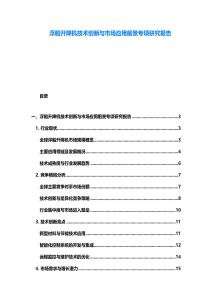 浮船升降機技術(shù)創(chuàng)新與市場應(yīng)用前景專項研究報告