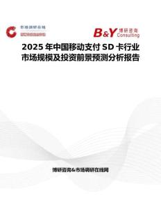 2025年中國移動支付SD卡行業市場規模及投資前景預測分析報告