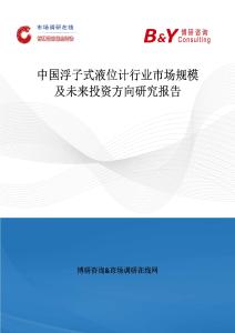 中國浮子式液位計行業市場規模及未來投資方向研究報告