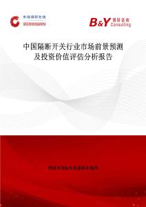 中國隔斷開關(guān)行業(yè)市場前景預(yù)測及投資價值評估分析報告