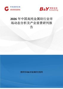 2026年中國高純金屬硅行業市場動態分析及產業前景研判報告