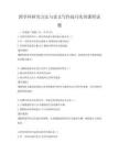 跨學(xué)科研究方法與論文寫作技巧實(shí)訓(xùn)課程試題