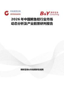 2026年中國(guó)鱷魚(yú)鉗行業(yè)市場(chǎng)動(dòng)態(tài)分析及產(chǎn)業(yè)前景研判報(bào)告