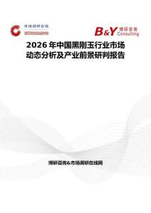 2026年中國黑剛玉行業市場動態分析及產業前景研判報告