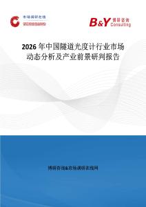 2026年中國隧道光度計行業市場動態分析及產業前景研判報告