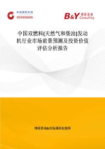 中國雙燃料(天然氣和柴油)發動機行業市場前景預測及投資價值評估分析報告