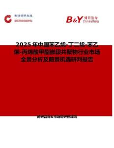 2025年中國苯乙烯-丁二烯-苯乙烯-丙烯酸甲酯嵌段共聚物行業市場全景分析及前景機遇研判報告
