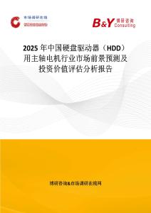 2025年中國硬盤驅動器（HDD）用主軸電機行業市場前景預測及投資價值評估分析報告